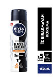 Men Black & Whıte Invısıble Güçlü Etki Erkek Sprey Deodorant 150 ml X3
