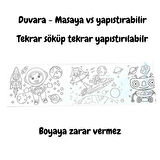 Lino Yapışkanlı Boyama Rulosu Kağıdı 86x20 cm Dream Space