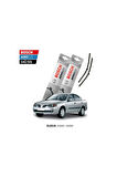 Nissan Almera 2004 Model Bosch Aeroeco Muz Silecek Takımı