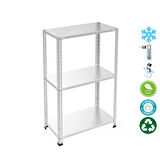 Galvanizraf 3 Katlı Galvaniz Çelik Raf Arşiv Rafı Depo Rafı Kiler Rafı 31x93x100