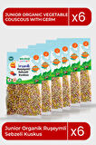 Organik Ruşeymli Sebzeli Kuskus 250gr 6Paket Couscous with Organic Wheat Germ Vegetables250gr6pack