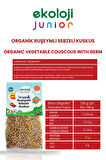 Organik Ruşeymli Sebzeli Kuskus 250gr 6Paket Couscous with Organic Wheat Germ Vegetables250gr6pack