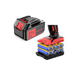 ASSUR BN-5 DAWREEK CHELIKBEİ KIMMER HAKTAŞ RETOOLS CAT POWER Şarjlı Matkap Yedek Batarya 10 Pili