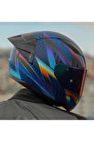 RAPID 2 OPTIK MAT MAVİ-MOR KASK