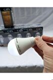 Şarjlı Led Ampül Elektriksiz 8 Saat Yanar Işıldak Lamba Kesintisiz Yanmaya Devam Eder