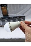 Şarjlı Led Ampül Elektriksiz 8 Saat Yanar Işıldak Lamba Kesintisiz Yanmaya Devam Eder