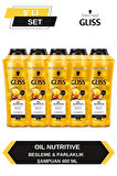 Oil Nutritive Şampuan 400ml x 5'li Set