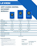Lexron 12/24V 40A MPPT Şarj Kontrol Cihazı