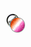 Lesbian Pride Flag Galaxy Buton Rozet