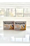 Strepsils Honey & Lemon 24 Pastil | Bal ve Limon Aromalı 2'Lİ SET