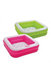 Mini Kare Havuz Yeşil 86cm
