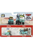 Disney Pixar Cars 2'li Sarah Cogs&noriyuki Dxv99 Hhv09 Lisanslı Ürün