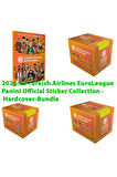 2024-25 Turkish Airlines EuroLeague Panini Official Sticker Collection Hardcover-Bundle Ltd Edition