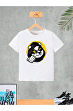 Çocuk Tasarım Dog Baskılı T-Shirt Şort Alt Üst Takım