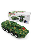 Transformers Robot Olan Tank Sesli Işıklı Çarpıp Dönen Askeri Zırhlı(VİDEOLU)
