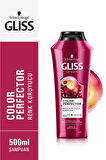 Gliss Color Perfector Renk Koruyucu Şampuan 3 x 500 ML