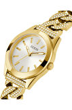 Guess Gugw0546l2 Çelik Kasa Çelik Kordonlu Kadın Kol Saati 