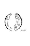 Bosch 0986487627 Arka Pabuç Balata Logan 04 Clıo Iı-ıv-p208 12 P301 12 C-elysee 12 Ds3 13-1