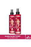 Sıvı Saç Bakım Sütü Brezilya Keratin Terapisi 200 ml X2
