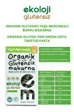 E.M. Organik Glutensiz Makarna Yeşil Mercimek Burgu 200 Gr / 12 Adet
