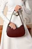 Baget Omuz Çantası Gündelik Minimalist Hobo Çanta Genç Kızlar Kadınlar