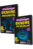 Kafa Dengi 8.Sınıf LGS Challenger Matematik ve Fen bilimleri Branş Deneme seti (2 Ders)