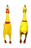 Öten Çığlık Atan Horoz Tavuk Civciv Köpek Kedi Için Bağıran Sesli Oyuncak 30 Cm - Shrilling Chicken