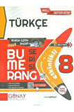 8. Sınıf Bumerang Serisi Etkinlikli Türkçe Akıllı Defter Kitap / Günay Yayınları / 9786257150460