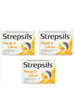 Strepsils Bal & Limon Aromalı 24 Pastil 3 Adet