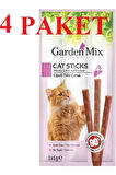 Garden Mix Ciğerli Kedi Stick Ödül 3 x 5 gr x 4 Adet