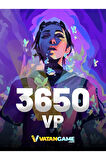 3650 Vp Valorant Points