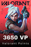 3650 Vp Valorant Points