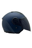 AIRFLOW 2 MAT NAVY MAVİ KASK GÖKKUŞAĞI CAM