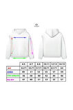 Kapüşonlu İçi Polar Normal People Scare Me Baskılı Siyah Unisex Çocuk Hoodie Sweatshirt