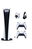 Playstation 5  (İthalatçı garantili) + 2. Kol + Ps5 Pulse 3D + Ps5 Şarj Istasyonu