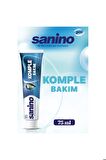 Sanino Komple Bakım Sanino Diş Macunu 1 Adet 75 Ml