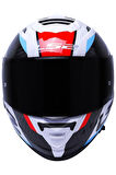 Storm 2 Racer Mavi-kırmızı Kask