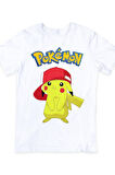 Unisex Pokemon Pikachu Çocuk Tişört