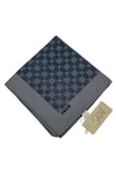 Elegance Monogram Eşarp - Antrasit 975