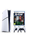 Playstation 5 Slim cdli +2.kol Dualsense +Ps5 FC26 (İthalatçı Garantili)