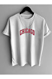 Chicago Oversize Pamuk Tshirt Unisex
