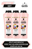 Split Hair Miracle Şampuan 400 Ml x 3 Adet