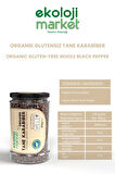Organik Glutensiz Tane Karabiber 80 Gr x3 / Organic Gluten-Free Whole Black Pepper 80 Gr x3