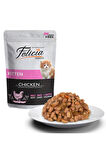6 ADET FELICIA TAHILSIZ TAVUKLU YAVRU KEDI POUCH 85 GR 205078