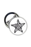 Spiral Yıldız Star Y2k Grunge Style Buton Rozet