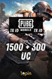 Pubg Mobile 1800 UC TR ID