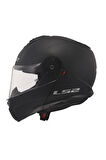 STROBE 2 MAT SİYAH ÇENE AÇILIR KASK-BEDEN - XL