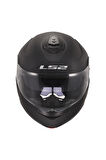 STROBE 2 MAT SİYAH ÇENE AÇILIR KASK-BEDEN - XL