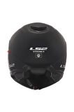 STROBE 2 MAT SİYAH ÇENE AÇILIR KASK-BEDEN - XL