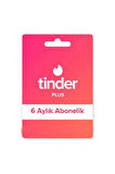 6 Aylık Tinder Plus Kodu - Mega Paket